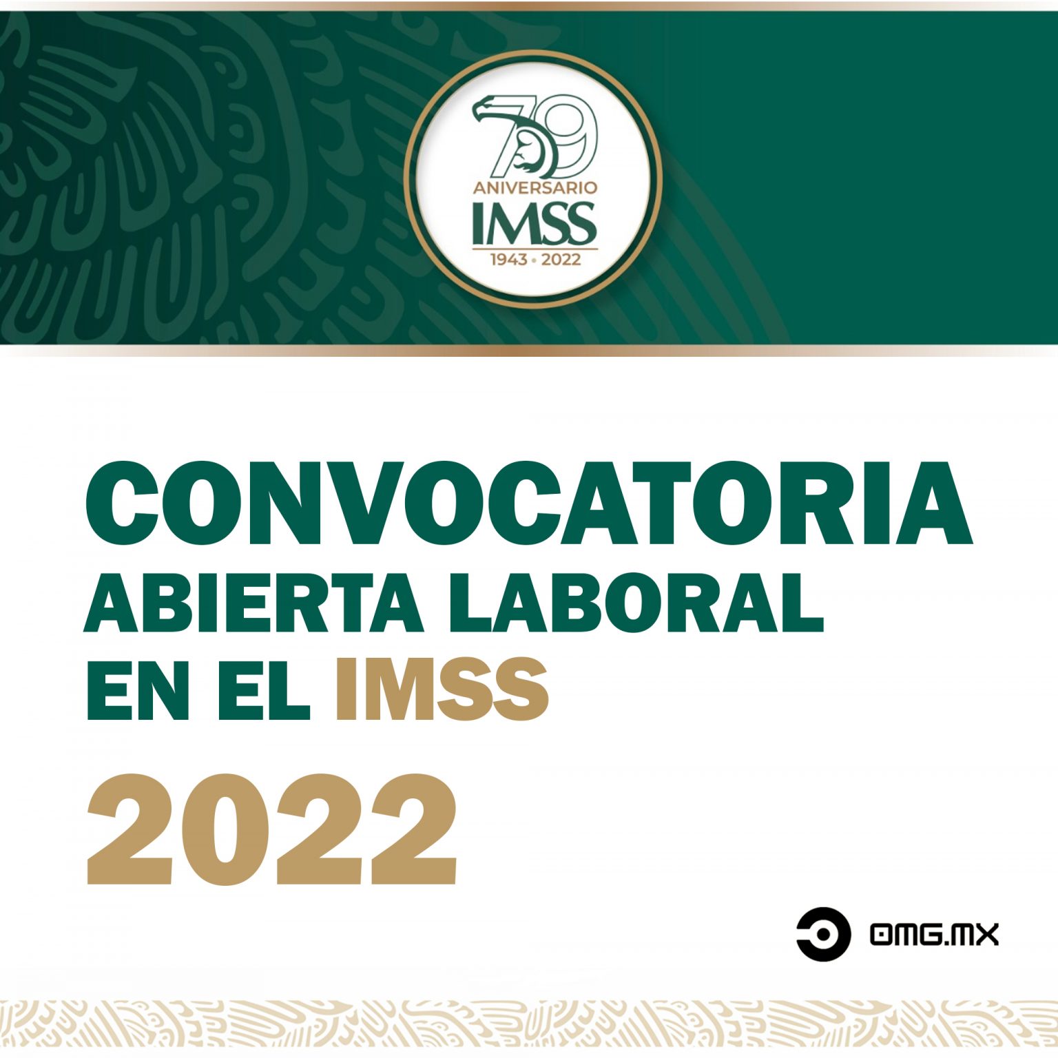CONVOCATORIA ABIERTA NACIONAL PARA TRABAJAR EN EL IMSS 0MG.MX